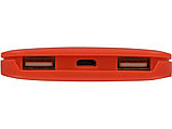 Портативное беспроводное зарядное устройство Impulse, 4000 mAh, красный, фото 7