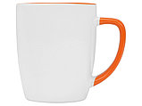 Кружка с универсальной подставкой Мак-Кинни , белый/оранжевый, фото 4