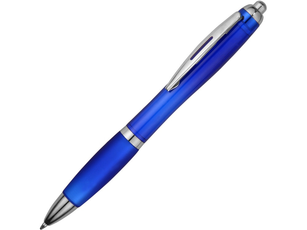 Ручка пластиковая шариковая Nash, ярко-синий, синие чернила - фото 1 - id-p111788378