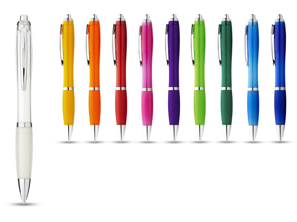 Ручка пластиковая шариковая Nash, розовый, синие чернила - фото 3 - id-p111788380