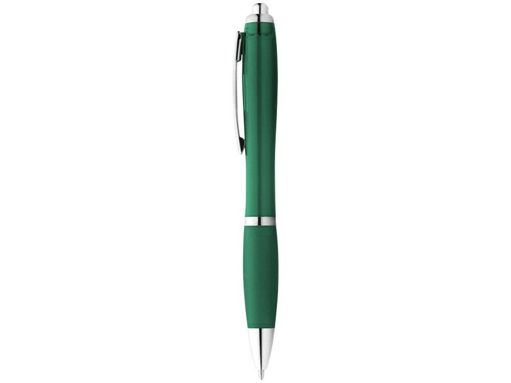 Ручка пластиковая шариковая Nash, зеленый, синие чернила - фото 2 - id-p111788385