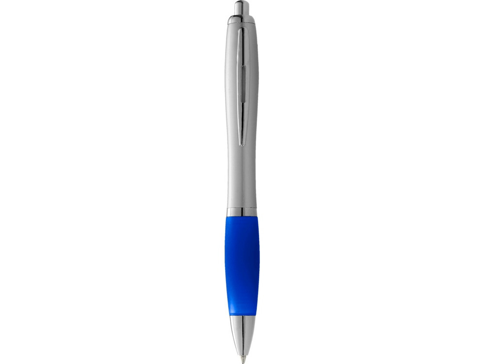 Ручка шариковая, ручка шариковая Nash, ярко-синий/серебристый, черные чернила - фото 2 - id-p111788389