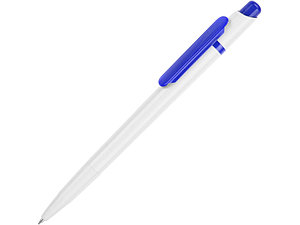 Ручка шариковая, ручка шариковая Этюд, белый/синий