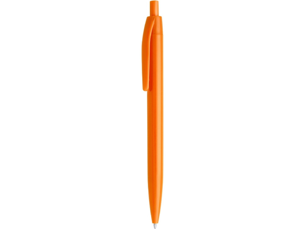 Ручка пластиковая шариковая STIX, черный чернила, оранжевый - фото 2 - id-p111820401
