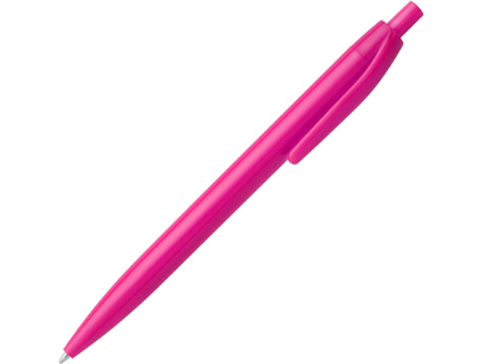 Ручка пластиковая шариковая STIX, черный чернила, фуксия - фото 1 - id-p111820403