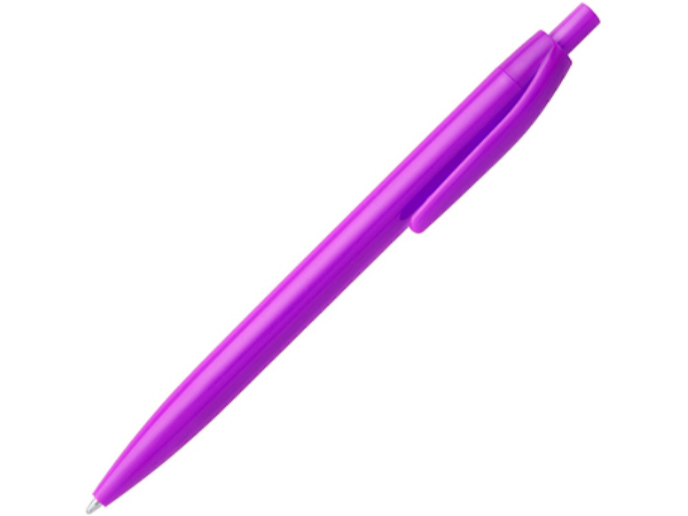 Ручка пластиковая шариковая STIX, синие чернила, лиловый - фото 1 - id-p111820407