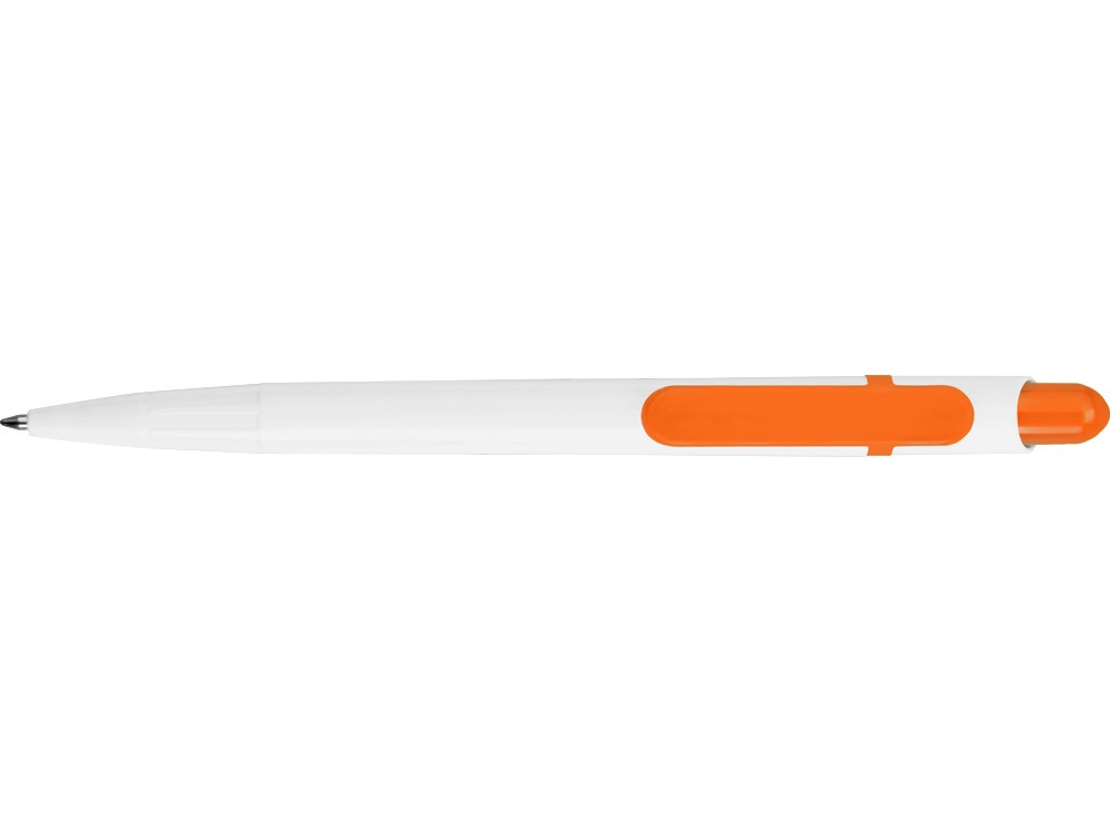 Ручка шариковая, ручка шариковая Этюд, белый/оранжевый - фото 5 - id-p111780410