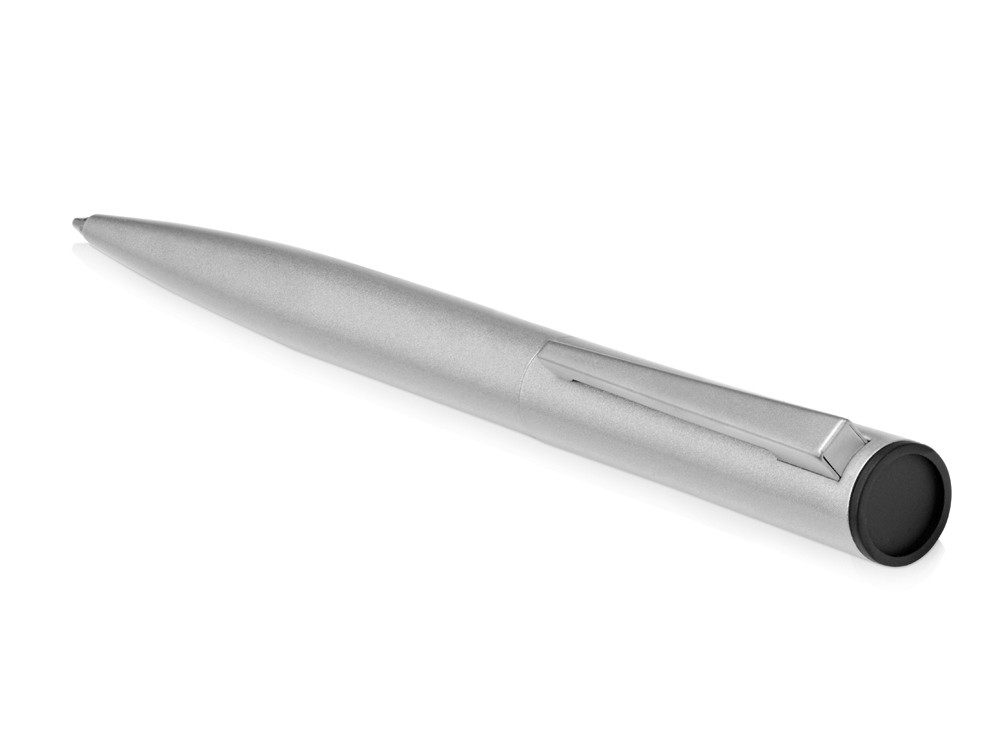 Ручка металлическая шариковая Icicle под полимерную наклейку, серебристый - фото 4 - id-p111789416