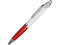 Ручка шариковая, ручка шариковая Призма, белый/красный