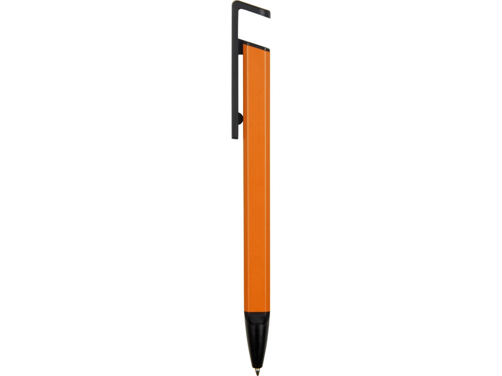 Ручка-подставка металлическая, Кипер Q, оранжевый/черный - фото 4 - id-p111789437