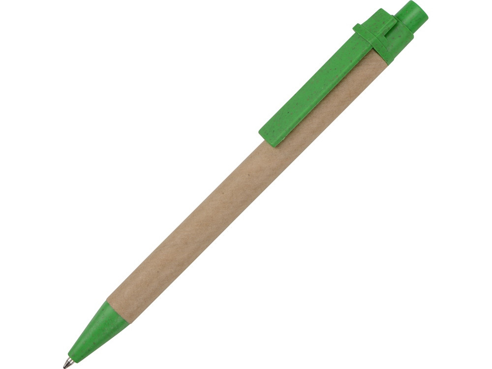 Ручка картонная шариковая Эко 3.0, зеленый - фото 1 - id-p111793431