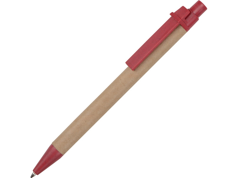 Ручка картонная шариковая Эко 3.0, красный - фото 1 - id-p111793432