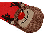 Набор носков с рождественской символикой в мешке мужские, 2 пары, красный, фото 6
