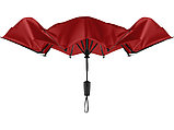 Зонт складной 5415 Contrary полуавтомат, серый, фото 9