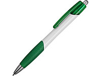 Ручка шариковая, ручка шариковая Мак-Кинли, белый/зеленый