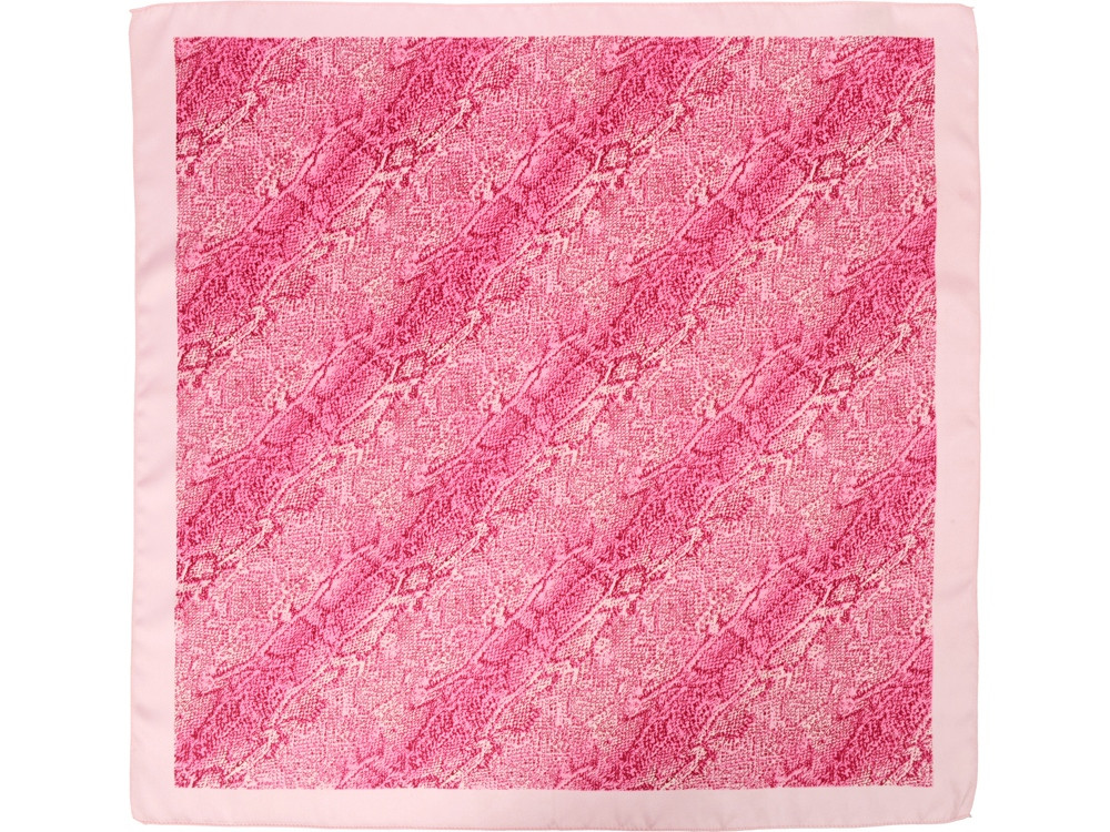 Платок розовый 500*515 мм в подарочном мешке - фото 1 - id-p111790444