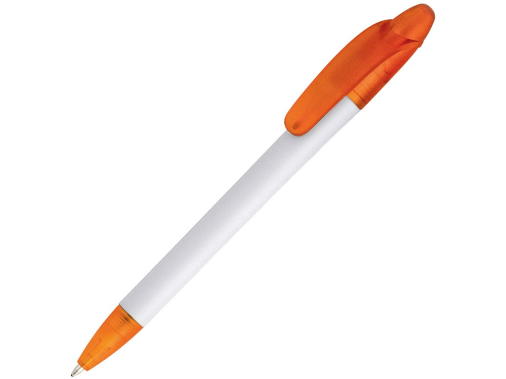 Ручка шариковая, ручка шариковая Celebrity Эвита, белый/оранжевый - фото 1 - id-p111780440