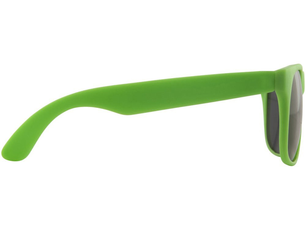Солнцезащитные очки Retro - сплошные, неоново-зеленый - фото 4 - id-p111788445