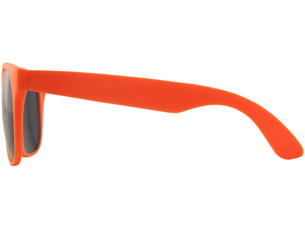 Солнцезащитные очки Retro - сплошные, неоново-оранжевый - фото 3 - id-p111788447