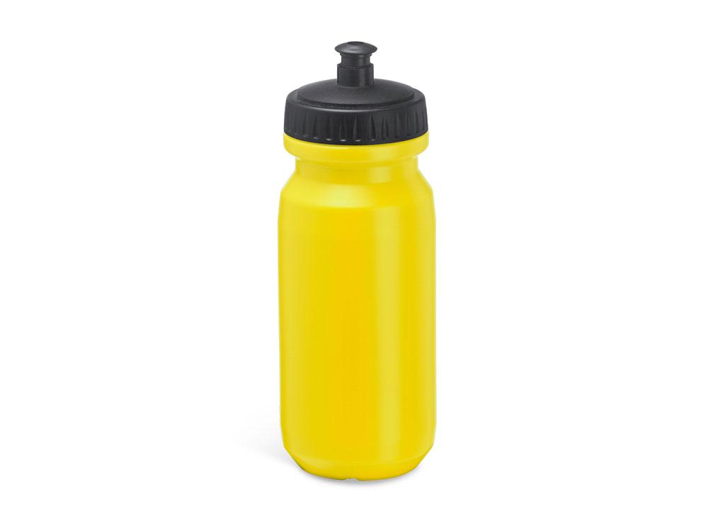 Спортивная бутылка BIKING из полиэтилена, желтый - фото 1 - id-p111821460