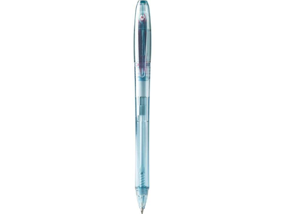 Ручка-маркер пластиковая ARASHI, прозрачный/розовый - фото 2 - id-p111820448