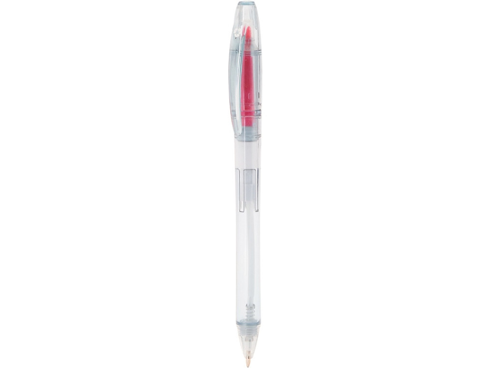 Ручка-маркер пластиковая ARASHI, прозрачный/розовый - фото 5 - id-p111820448