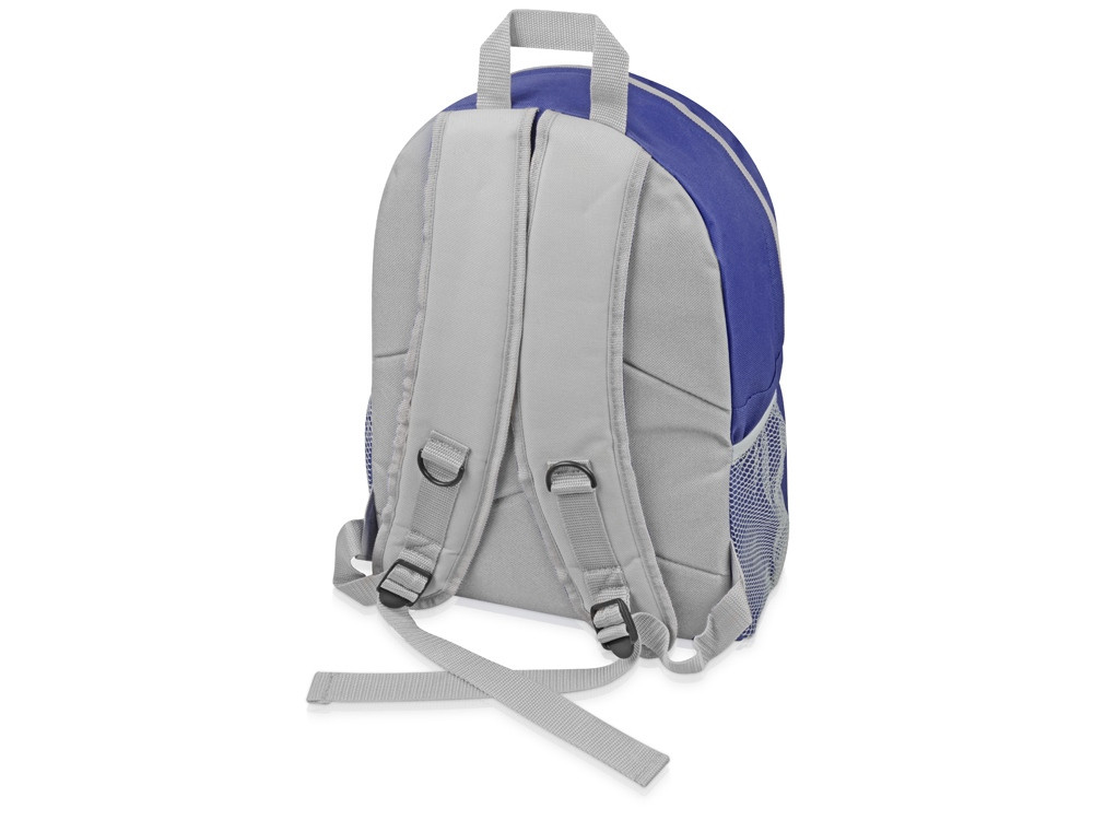 Рюкзак Универсальный (серая спинка, серые лямки), синий/серый - фото 2 - id-p111781456