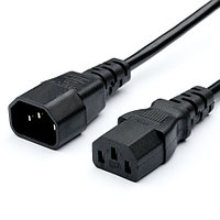 GoPower C14 (m)-C13 (f) 1.8м ПВХ 00-00024537 кабель питания (00-00024537)
