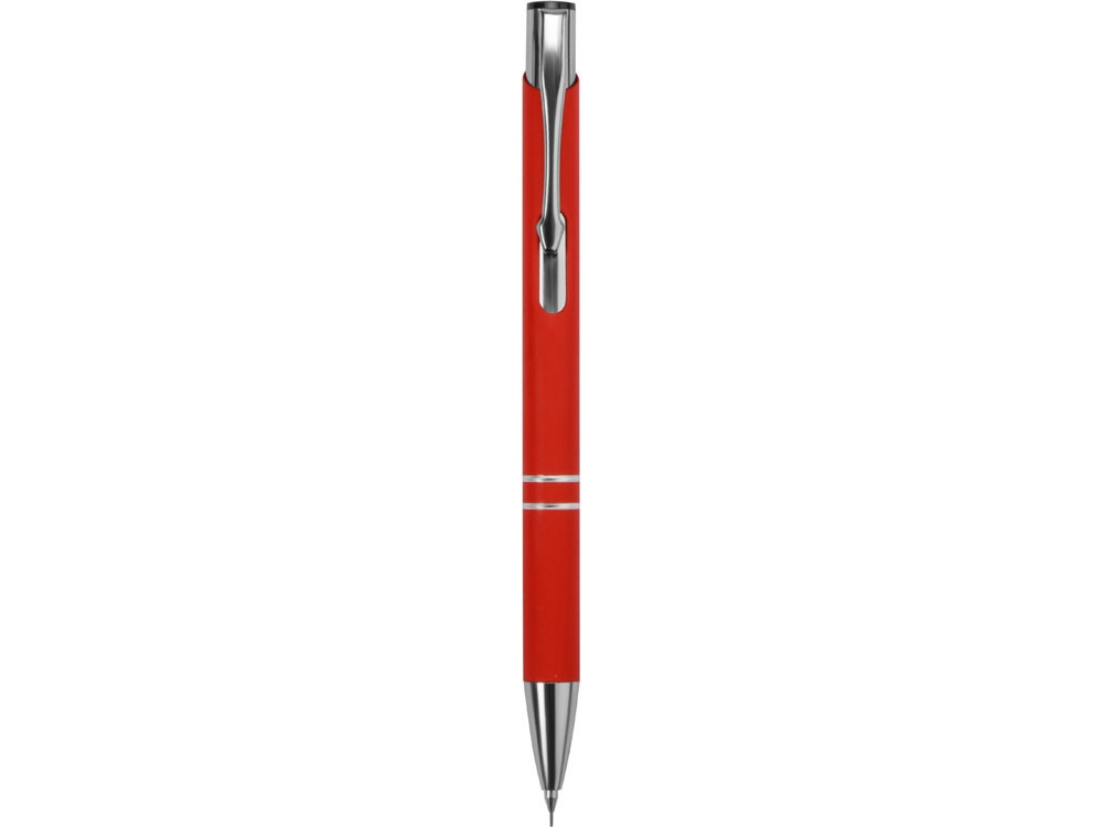Механический карандаш Legend Pencil софт-тач 0.5 мм, красный - фото 2 - id-p111798466