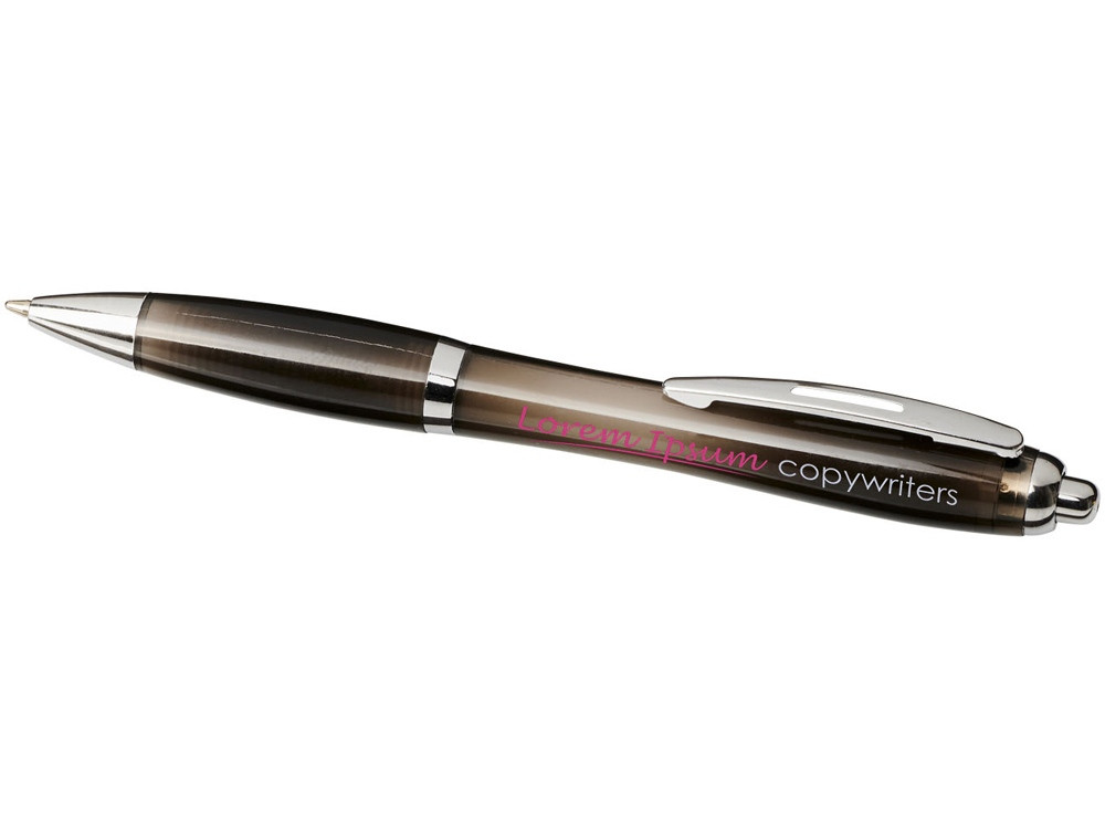 Шариковая ручка Nash из переработанного ПЭТ-пластика, черный - фото 4 - id-p111793478