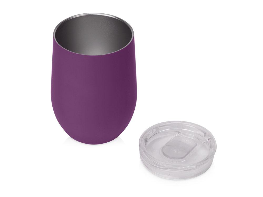 Термокружка Sense Gum soft-touch, 370мл, фиолетовый - фото 2 - id-p111799476