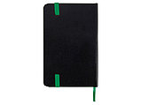 Блокнот Имлес, черный/зеленый, фото 4