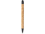 Шариковая ручка Midar из пробки и пшеничной соломы, черный, фото 2