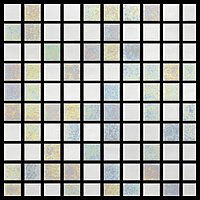 Мозайка стеклянная для бассейна Ezarri Iris Diamond (коллекция Iris, Diamond, светло серый)