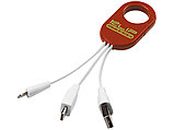 Кабель для зарядки 3-в-1, красный, фото 5