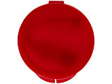Кабель для зарядки Versa 3-в-1 в футляре, красный прозрачный, фото 2