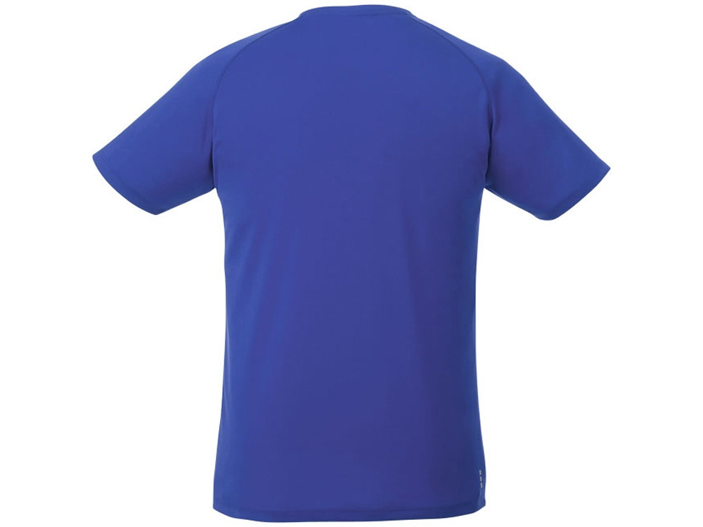 Модная мужская футболка Amery с коротким рукавом и V-образным вырезом, синий - фото 3 - id-p111792505