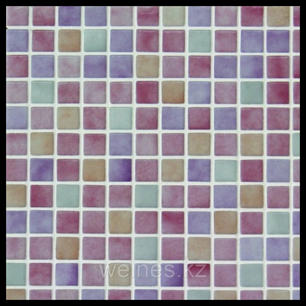 Мозайка стеклянная для бассейна Ezarri Mix 25009-D (коллекция Mix, Mix Pink, песочная-фиолетовая-бордовая)