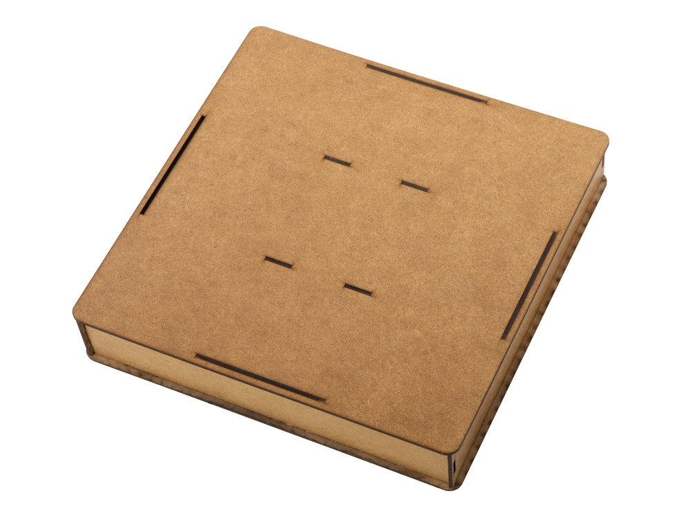 Часы деревянные Olafur квадратные, 28 см, шоколадный - фото 5 - id-p111813506