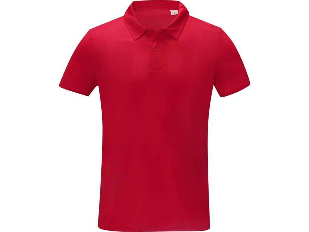 Мужская стильная футболка поло с короткими рукавами Deimos, красный - фото 2 - id-p111818519