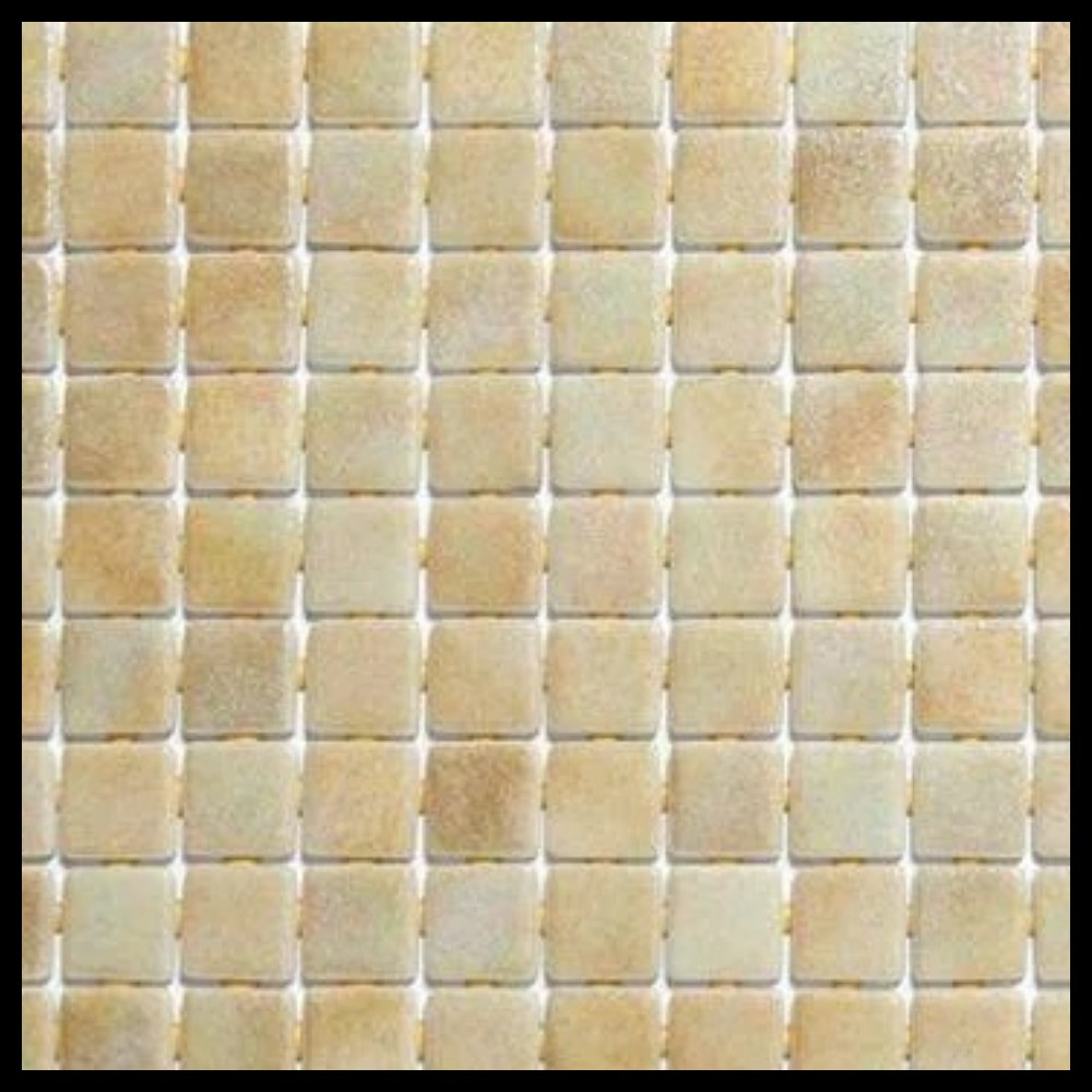 Мозайка стеклянная для бассейна Ezarri Mix 2576-B Anti-Slip (противоскользящая, Mix Beige, слоновая кость)