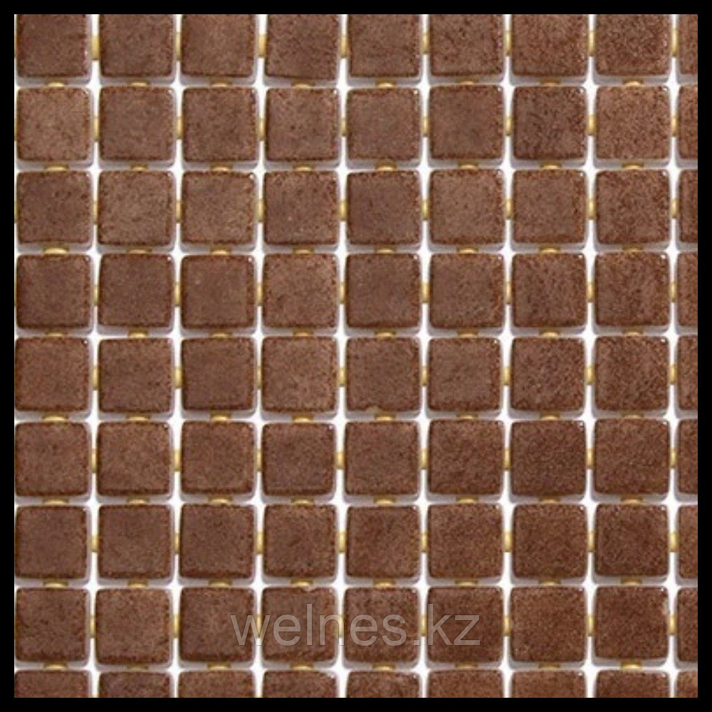 Мозайка стеклянная для бассейна Ezarri Niebla 2504А Anti-Slip (противоскользящая, Chocolate brown, коричневая)