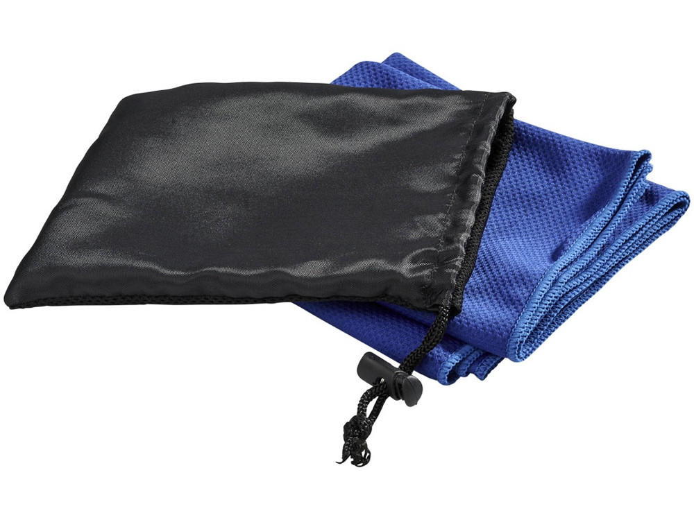 Охлаждающее полотенце Peter в сетчатом мешочке, синий - фото 1 - id-p111793541