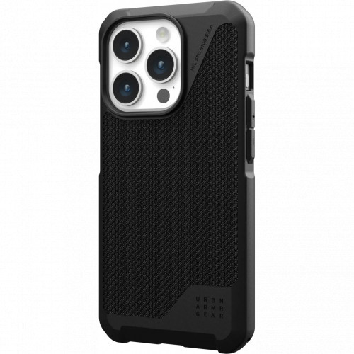 UAG Чехол для iPhone 15 Pro Metropolis LT Magsafe Kevlar Black аксессуары для смартфона (114277113940) - фото 2 - id-p111828913