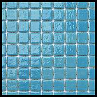 Мозайка стеклянная для бассейна Ezarri Niebla 2508-А Anti-Slip (противоскользящая, Sky blue, голубая)