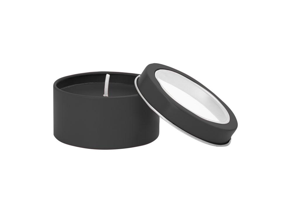 Ароматическая свеча FLAKE с запахом ванили, черный - фото 2 - id-p111821546