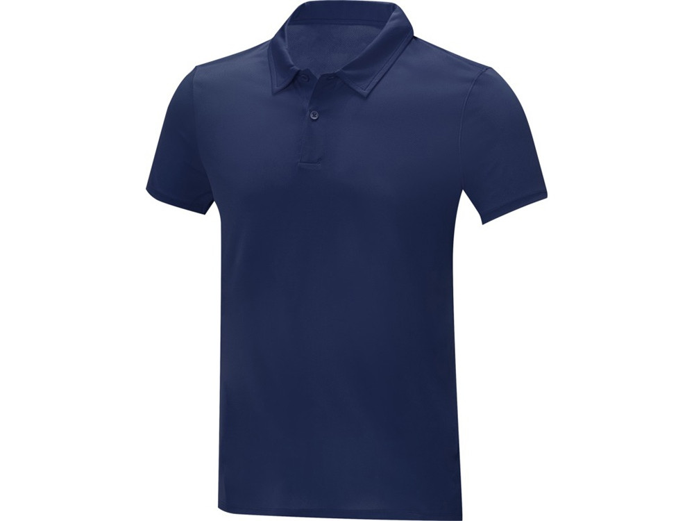 Мужская стильная футболка поло с короткими рукавами Deimos, темно-синий - фото 1 - id-p111818539