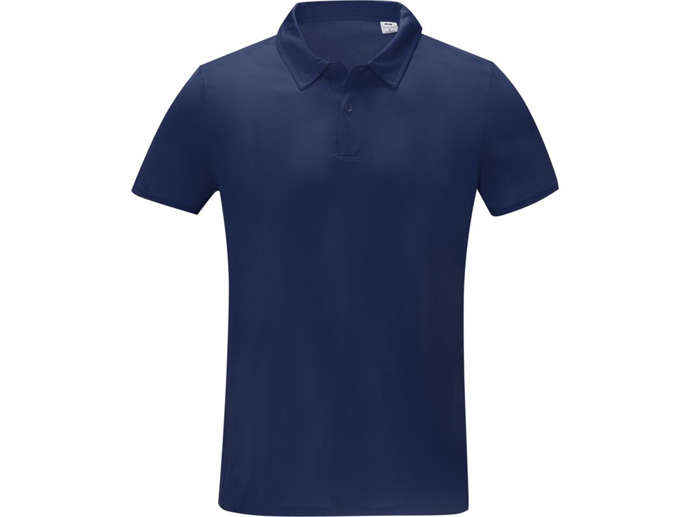 Мужская стильная футболка поло с короткими рукавами Deimos, темно-синий - фото 2 - id-p111818539
