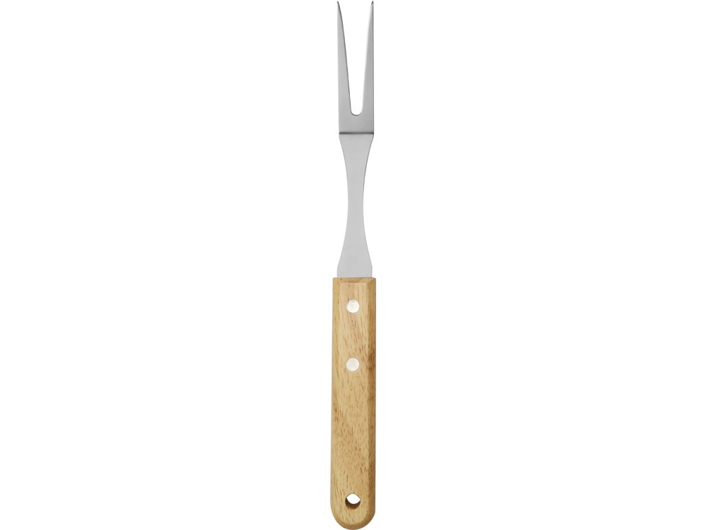 Набор BBQ Grill Master из двух приборов с деревянными ручками - фото 4 - id-p111794547