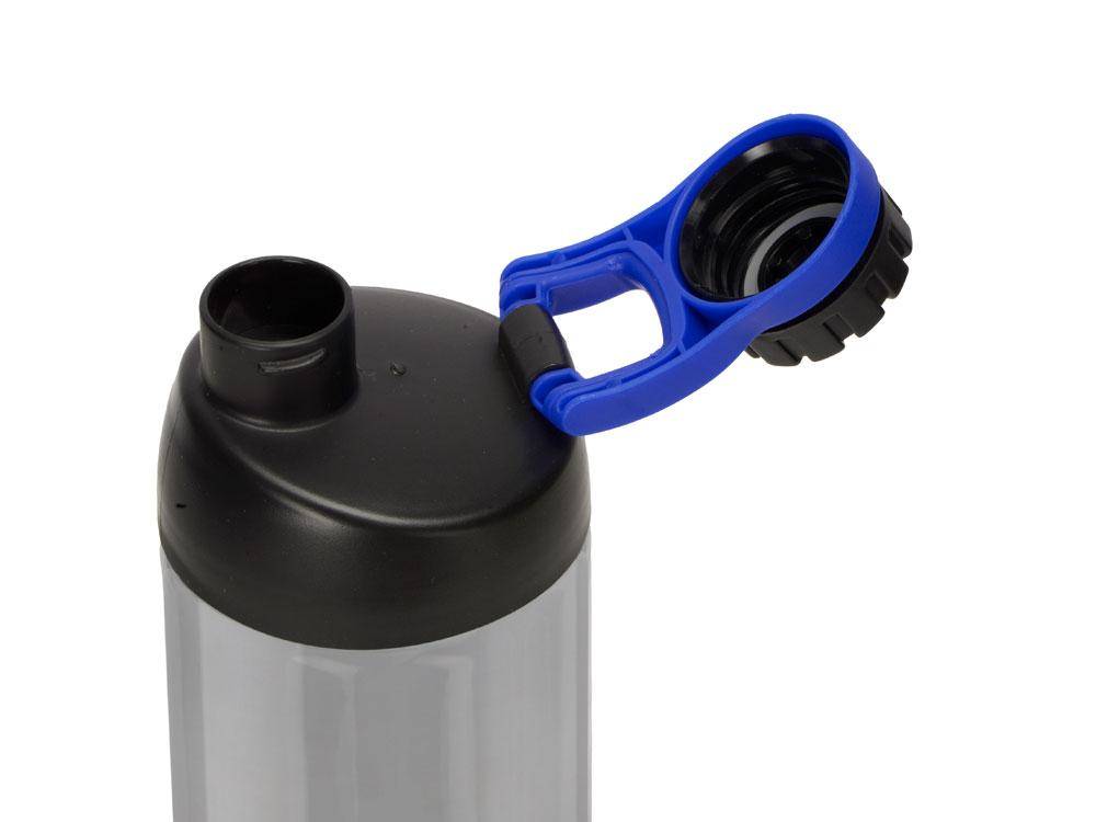 Спортивная бутылка для воды с держателем Biggy, 1000 мл, синий - фото 5 - id-p111810550